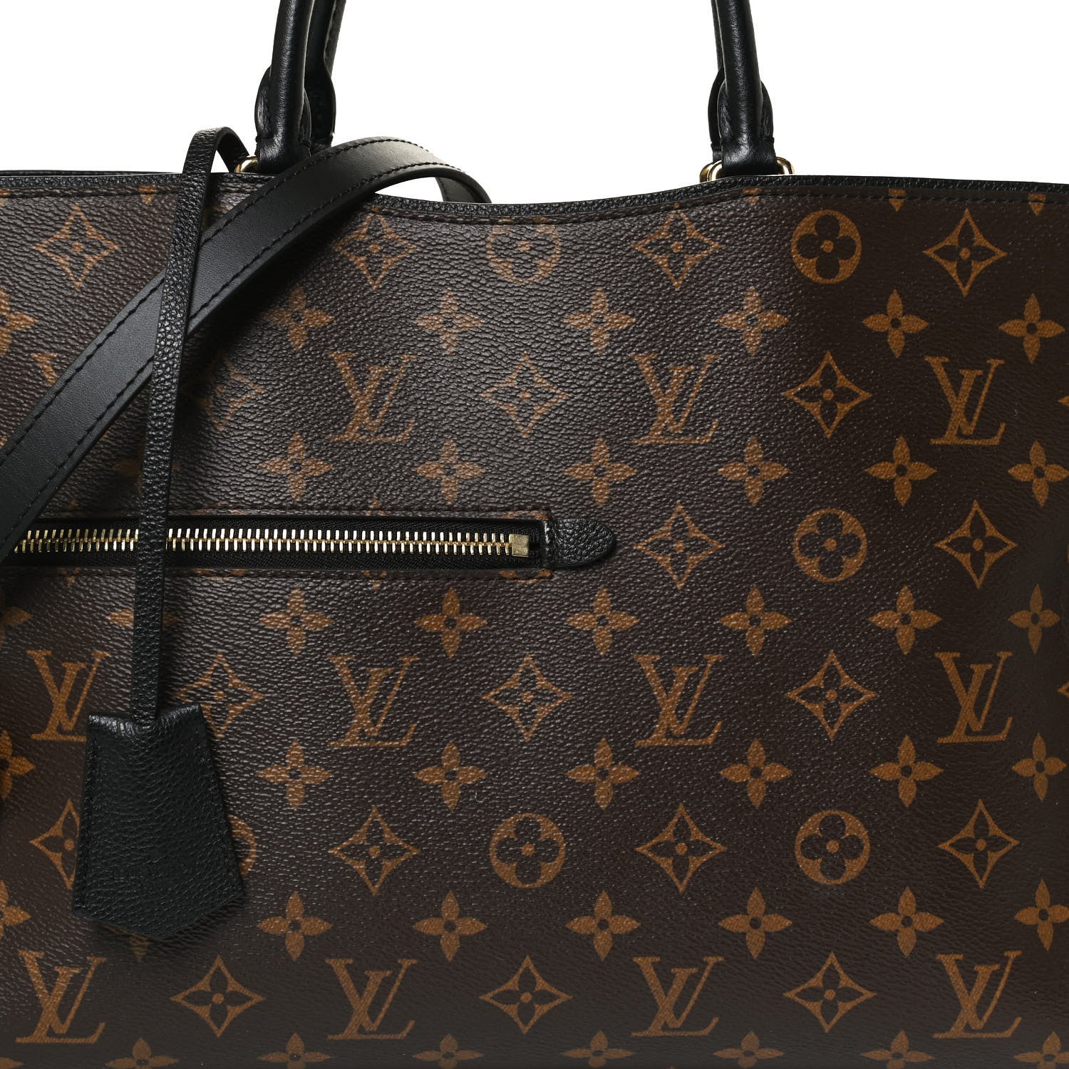 Louis Vuitton Monogram Popincourt MM Black 8 of 11