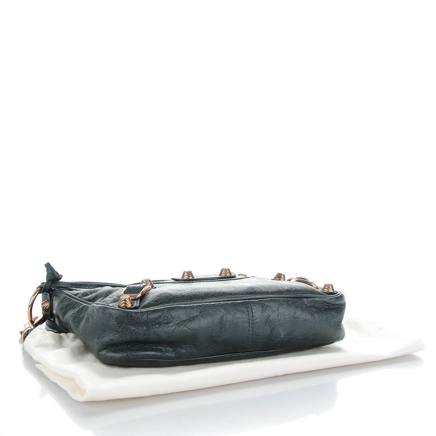 Agneau Giant 12 Rose Gold Hardware Hip Anthracite
