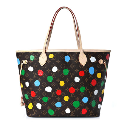 Louis Vuitton LV X YK Monogram Dots Neverfull MM 3 of 9