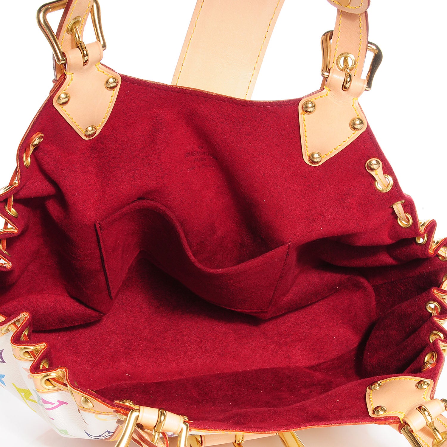 Louis Vuitton Monogram Multicolor Theda GM White 7 of 7