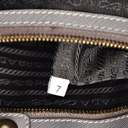 Prada Saffiano Lux Large Tote Argilla 7 of 10