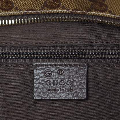 Gucci Crystal Monogram Web Large Carry On Duffle Bag Brown 5 of 7