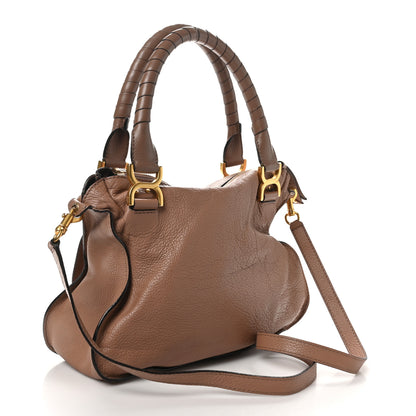 Chloe Calfskin Medium Marcie Satchel  Anemone Pink 3 of 9