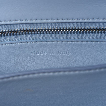 Celine Box Calfskin Small Classic Box Flap Bag Pale Blue 6 of 10