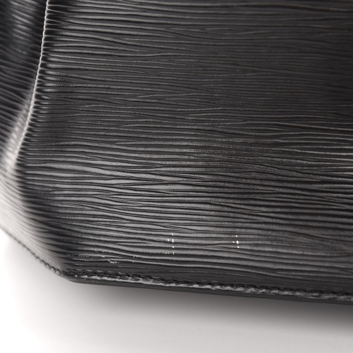 Louis Vuitton Epi Sac D'Epaule GM Black 10 of 14
