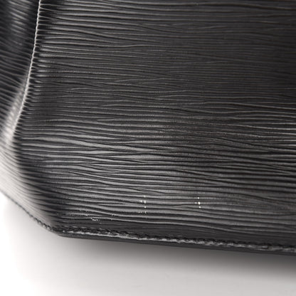 Louis Vuitton Epi Sac D'Epaule GM Black 10 of 14