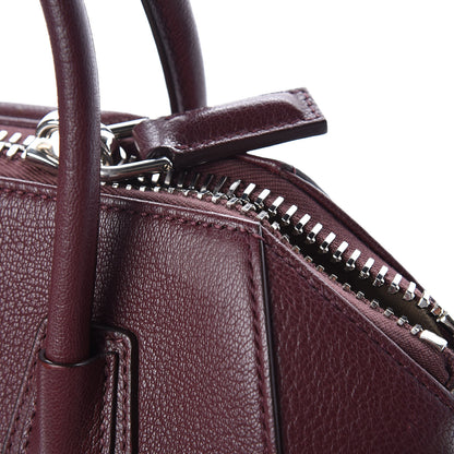 Givenchy Sugar Goatskin Mini Antigona Oxblood 10 of 10