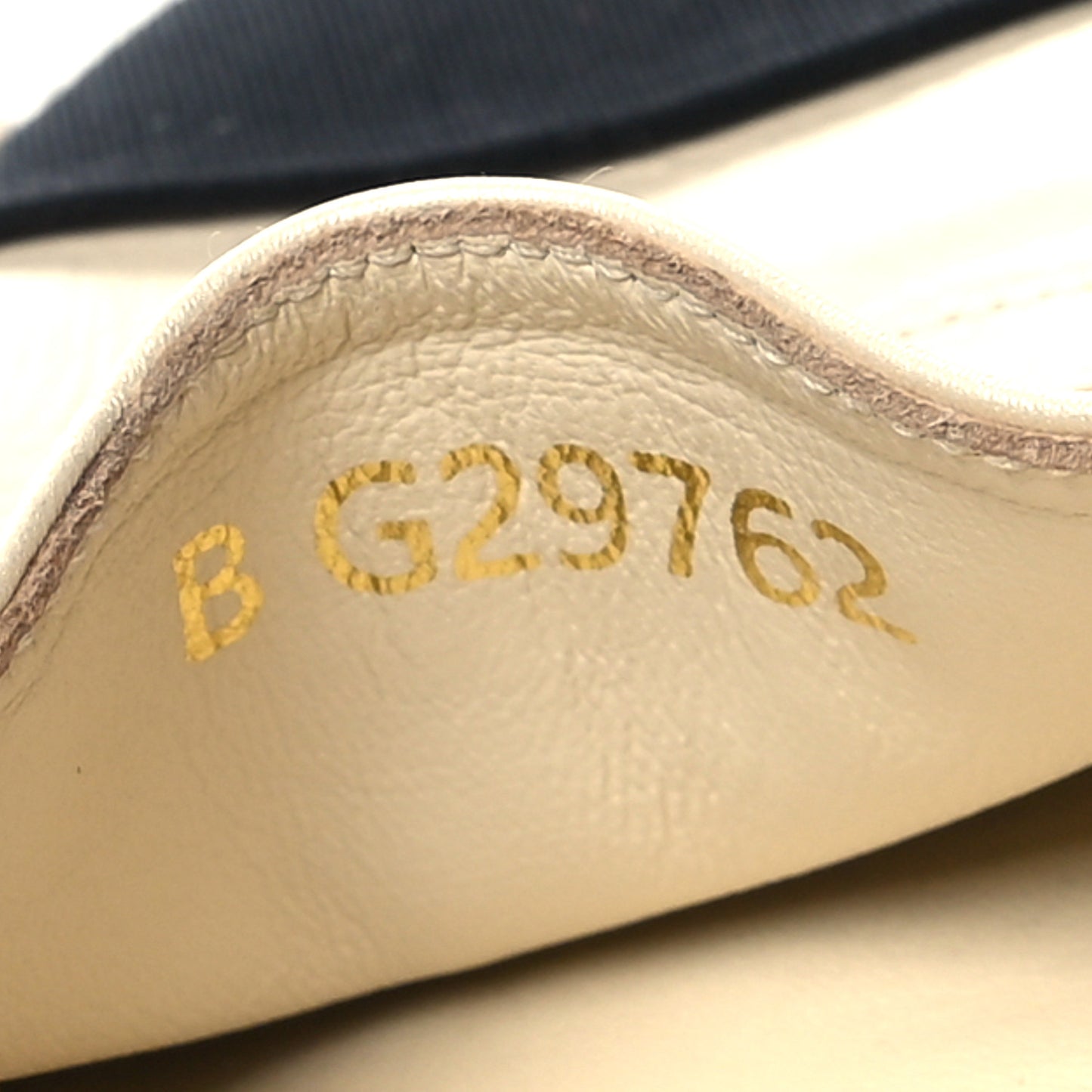 Metallic Calfskin Grosgrain CC Espadrilles 38 Ivory Black