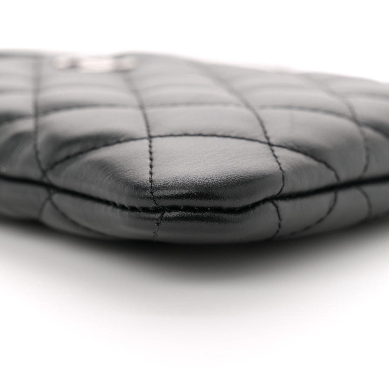 Chanel Lambskin Quilted Crossbody Bag Black 9 of 10