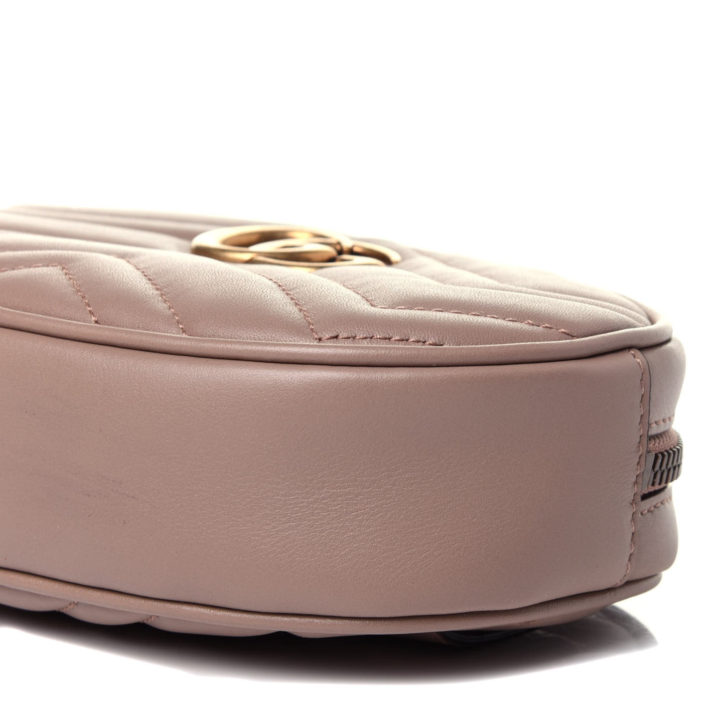 Calfskin Matelasse GG Marmont Belt Bag 95 38 Porcelain Rose