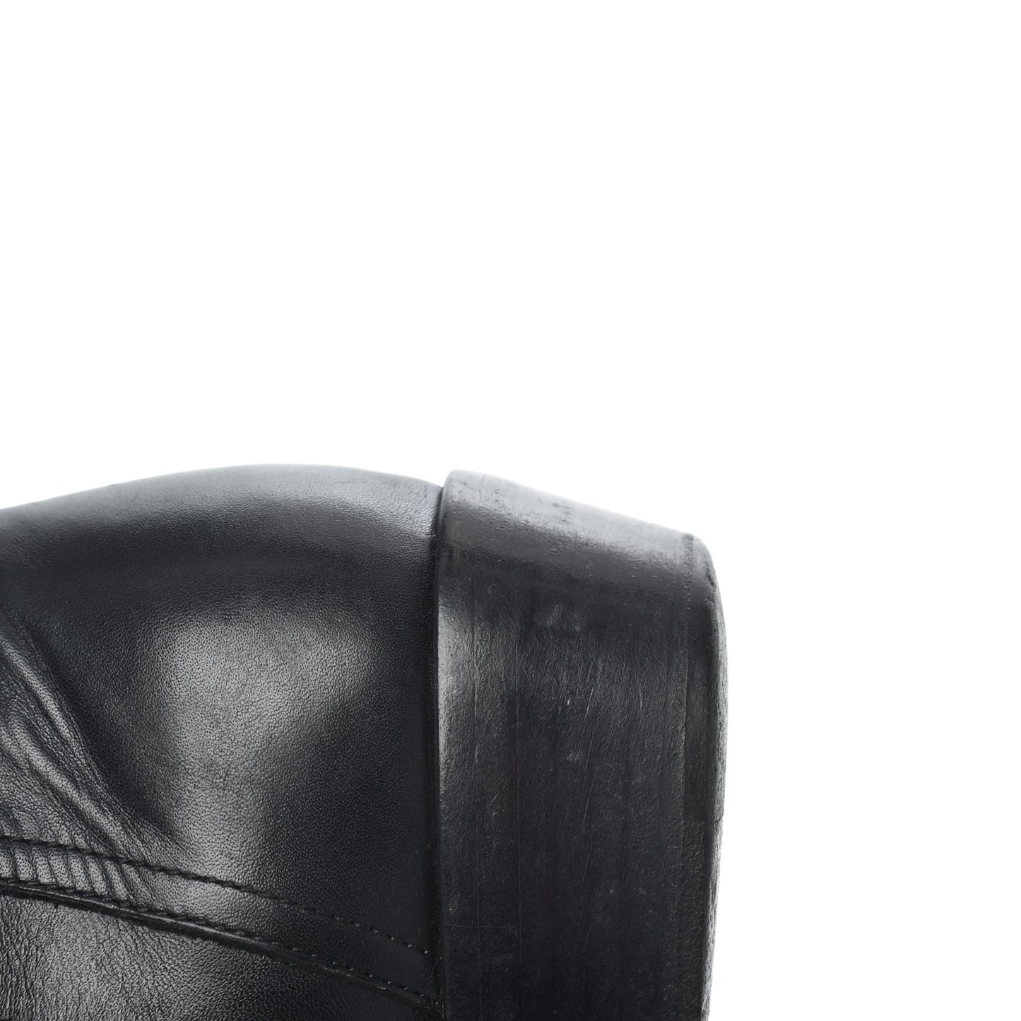 Calfskin Paris Dallas Zip Ankle Boots 36 Black