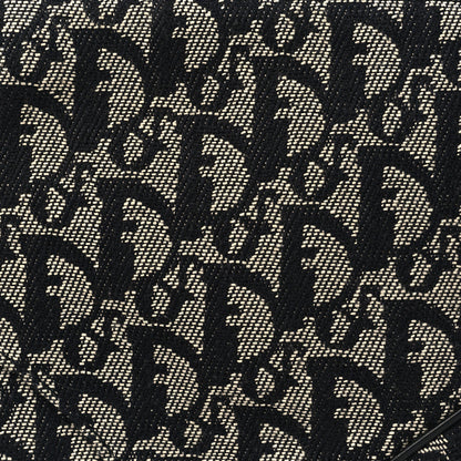 Christian Dior Monogram Mini Saddle Pochette Black 8 of 10