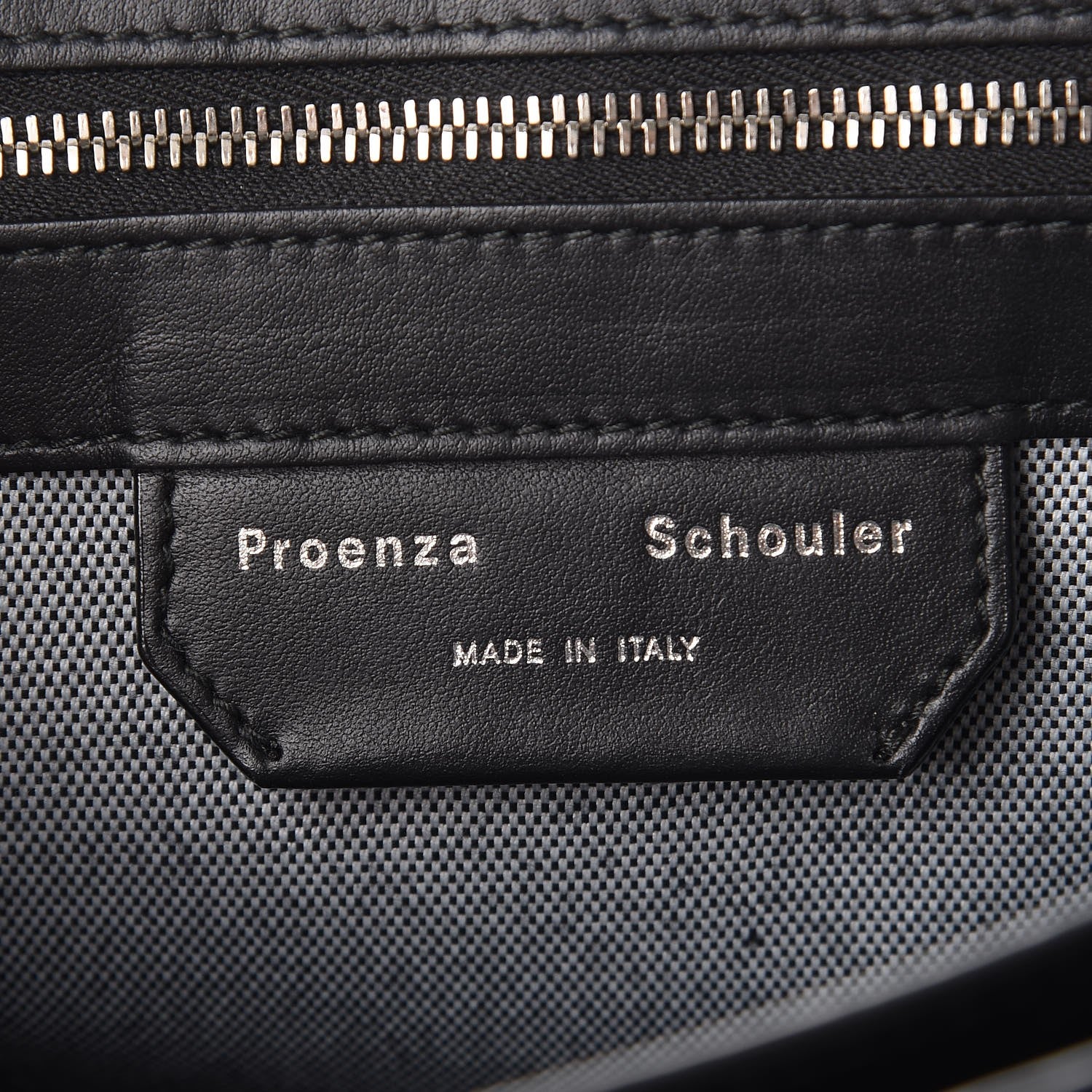 Proenza Schouler Grained Calfskin Medium PS1+ Satchel Indigo 6 of 7