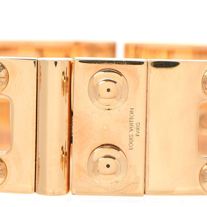 Louis Vuitton Lock Me Frame Cuff Gold 4 of 6