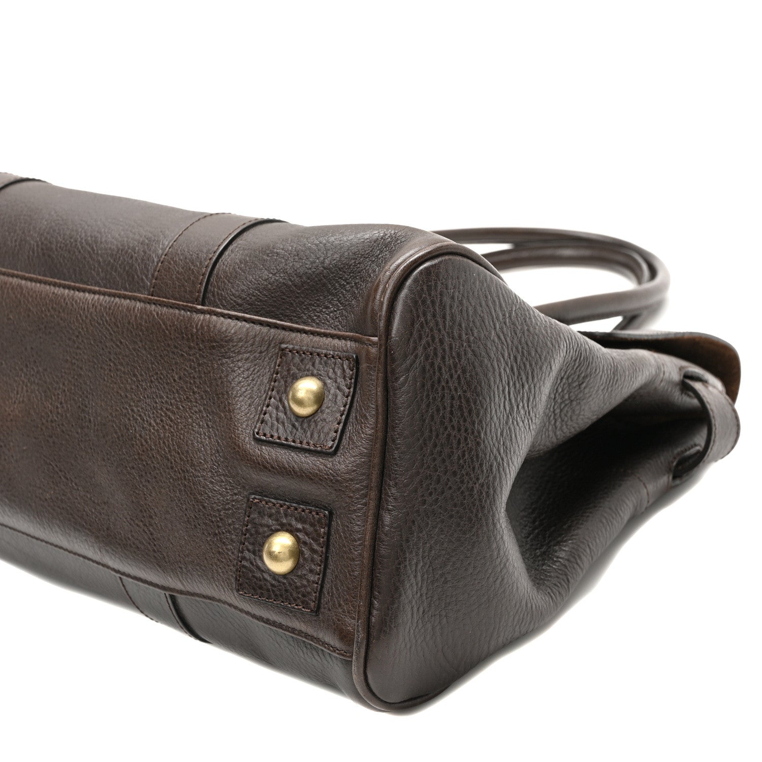 Mulberry Natural Vegetable Tanned Bayswater Chocolate 9 of 9