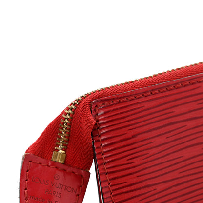 Louis Vuitton Epi Pochette Accessories 24 Castillan Red 11 of 13