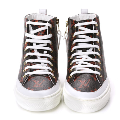 Louis Vuitton Catogram Stellar Sneaker Boots Marron 37.5 2 of 9