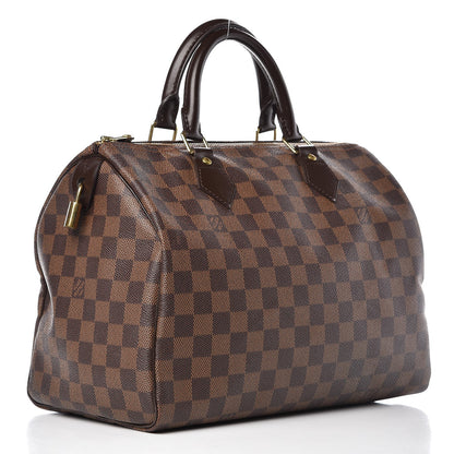 Louis Vuitton Damier Ebene Speedy 30 3 of 11