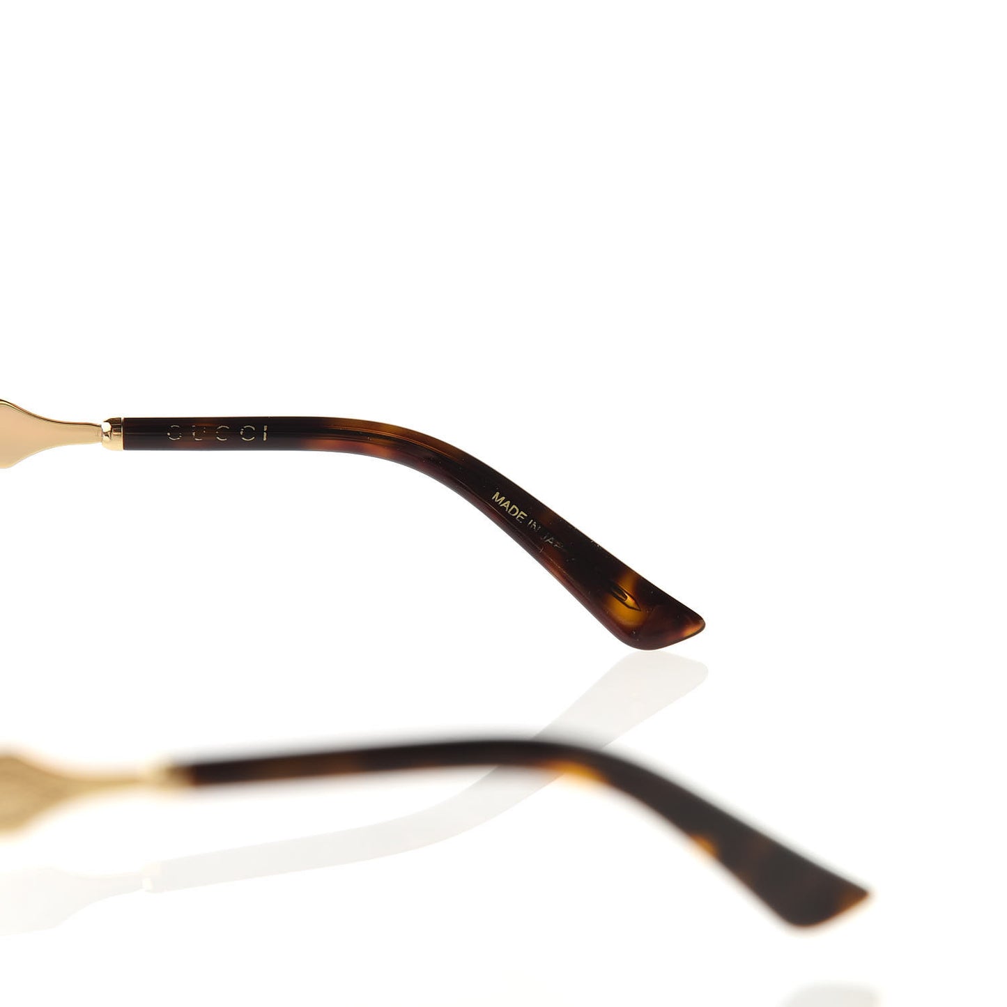 Acetate Oversized Butterfly Sunglasses GG 0076S Havana