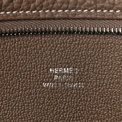 Hermes Togo Backpocket Pouch 30 Etoupe 6 of 7