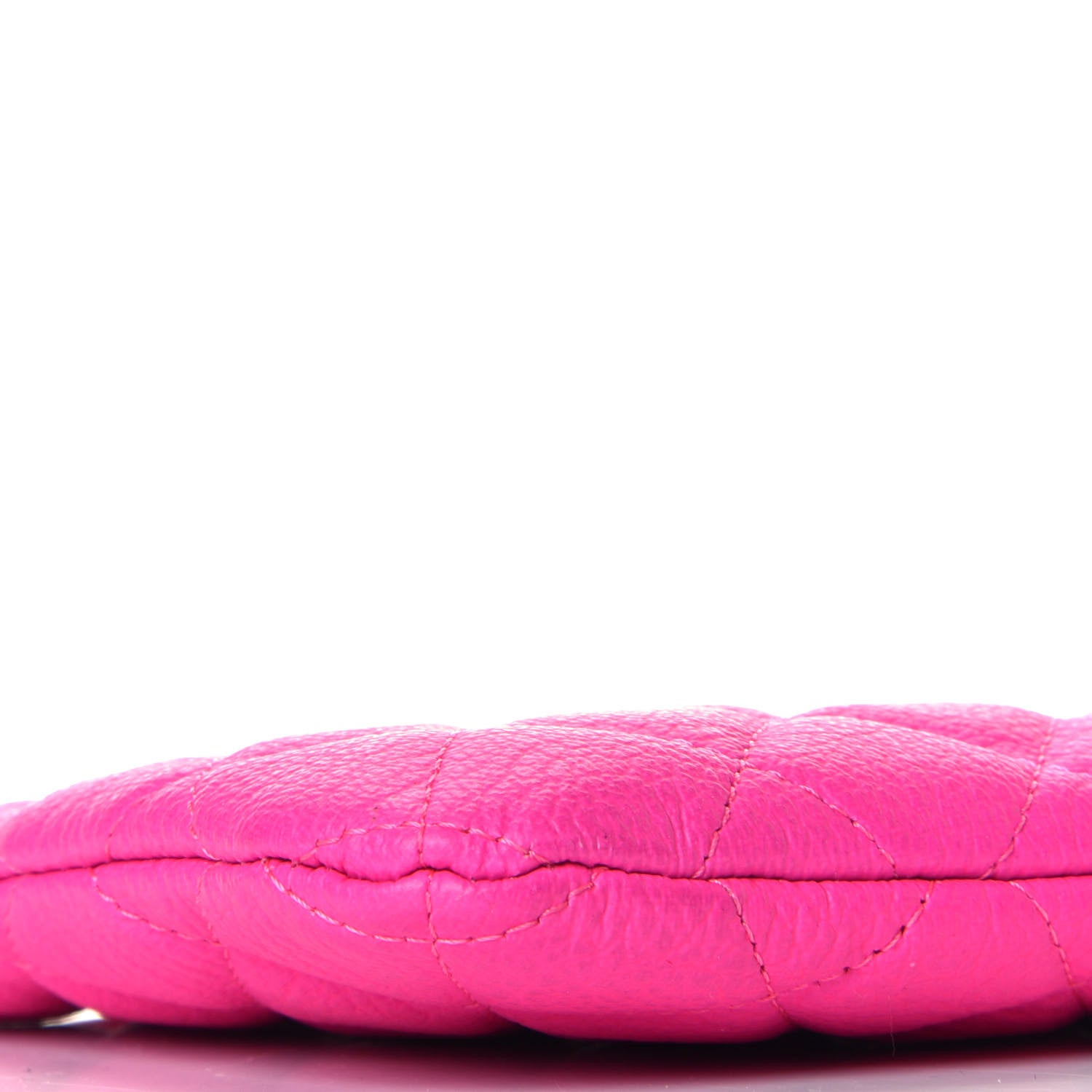 Chanel Goatskin Quilted Medium Reissue Cosmetic Case Pink 8 of 11