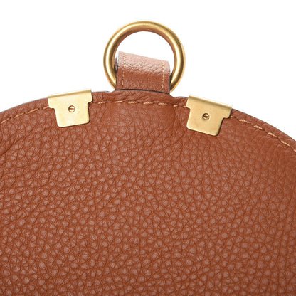 Chloe Calfskin Mini Marcie Round Crossbody Bag Tan 8 of 9