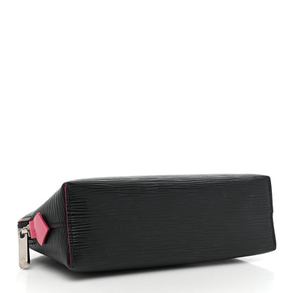 Louis Vuitton Epi Cosmetic Pouch Black Pink 4 of 13