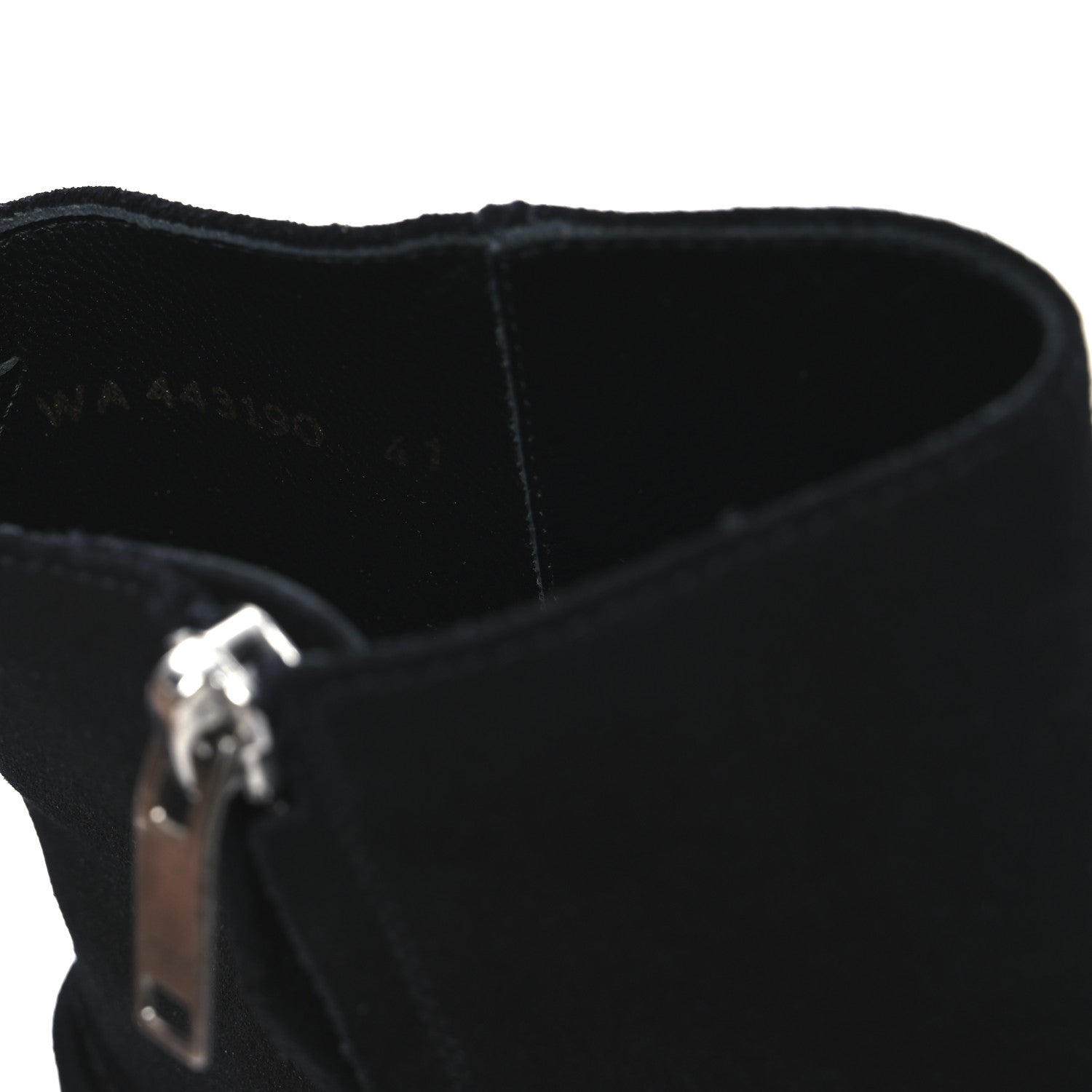 Saint Laurent Suede Mens Wyatt Harness Boots 41 Black 10 of 13