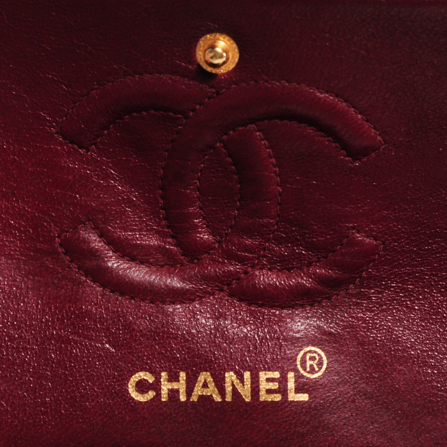 Chanel Lambskin Quilted Small Double Flap Black 7 of 8