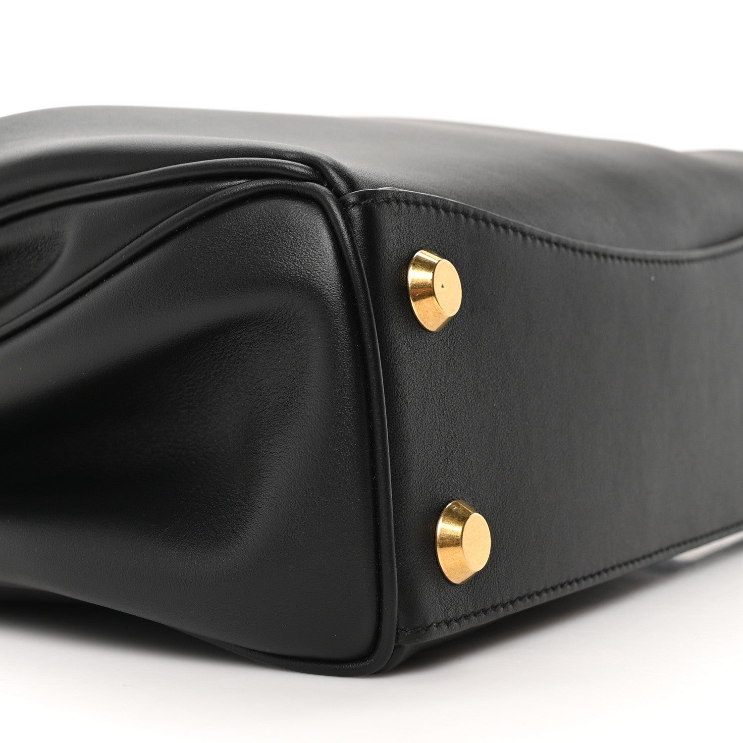 Balenciaga Natural Smooth Calfskin Small Rodeo Top Handle Handbag Black 9 of 10