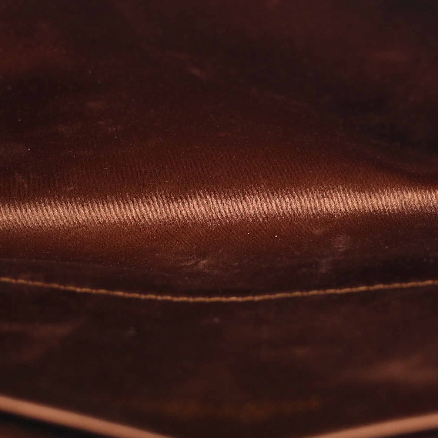 Metallic Crackled Calfskin Large Belle De Jour Clutch Gold