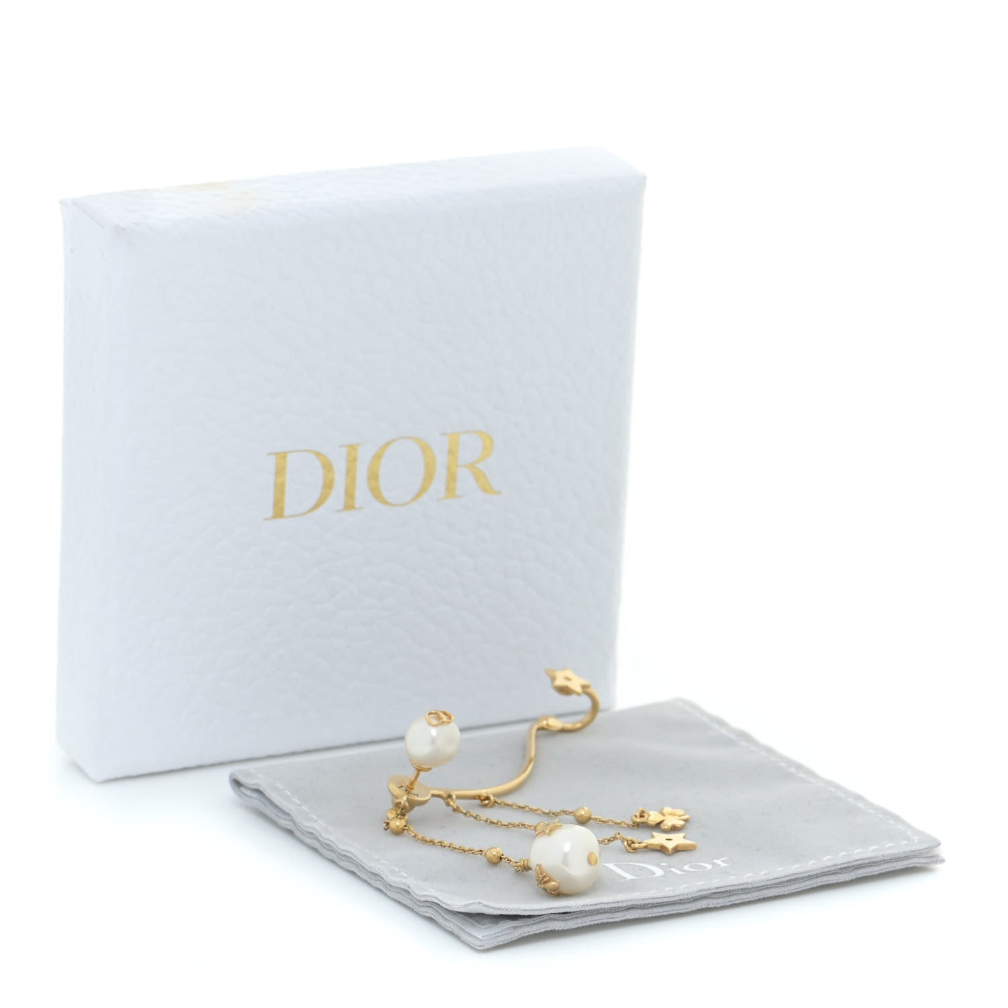 Pearl Shiny-D Earring Gold