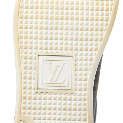 Louis Vuitton Patent Monogram Frontrow Sneakers 39 6 of 12