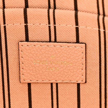 Louis Vuitton Empreinte Montaigne MM Beige Rose 6 of 9