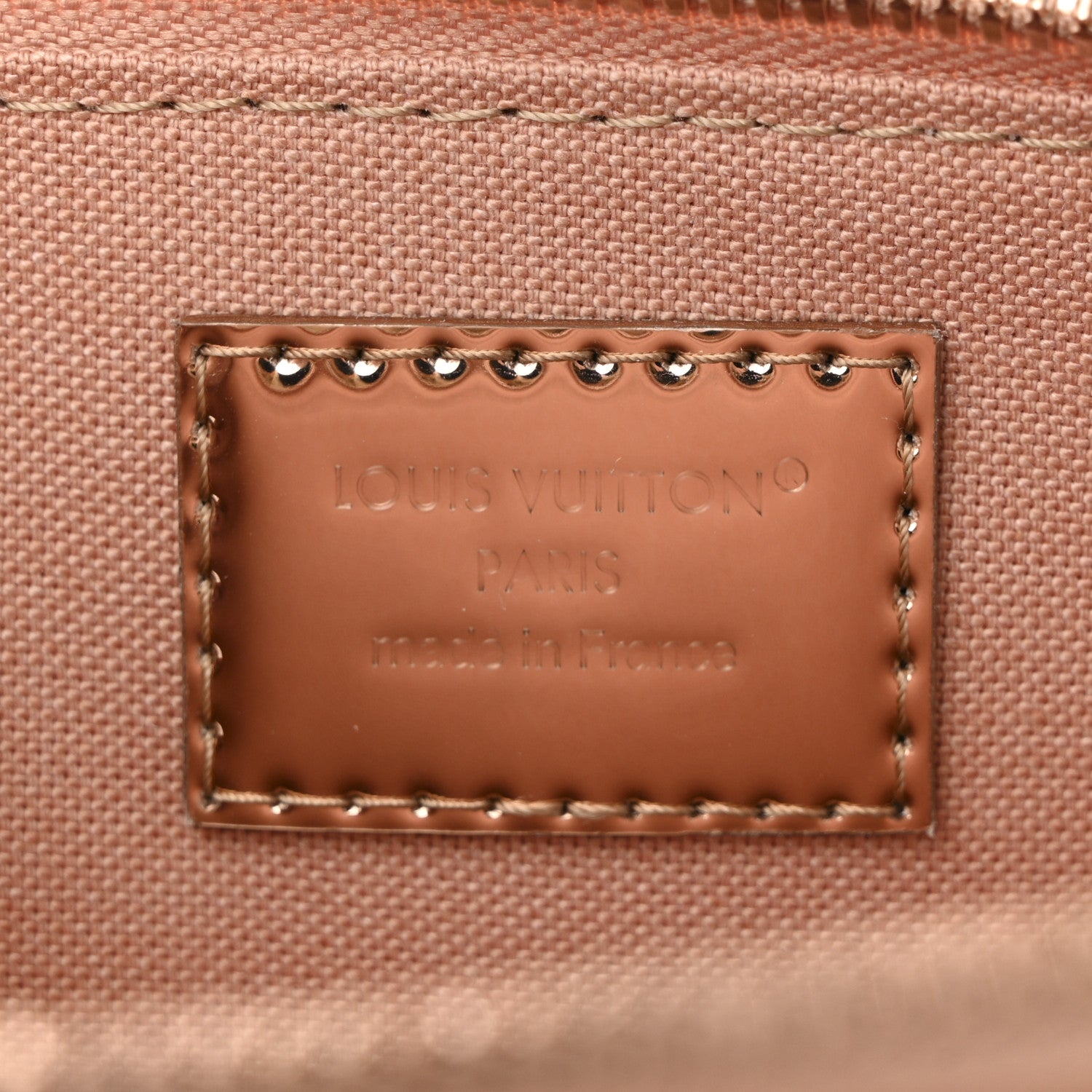Louis Vuitton Monogram Miroir Alma BB Copper 6 of 9