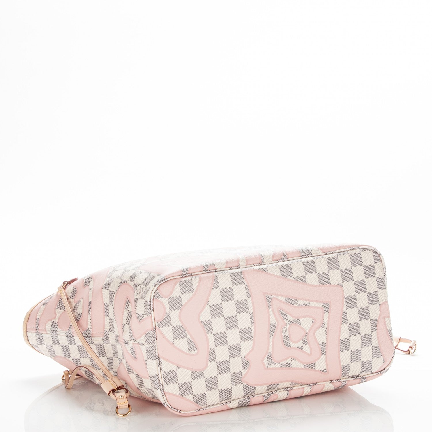 Louis Vuitton Damier Azur Tahitienne Neverfull MM 4 of 8