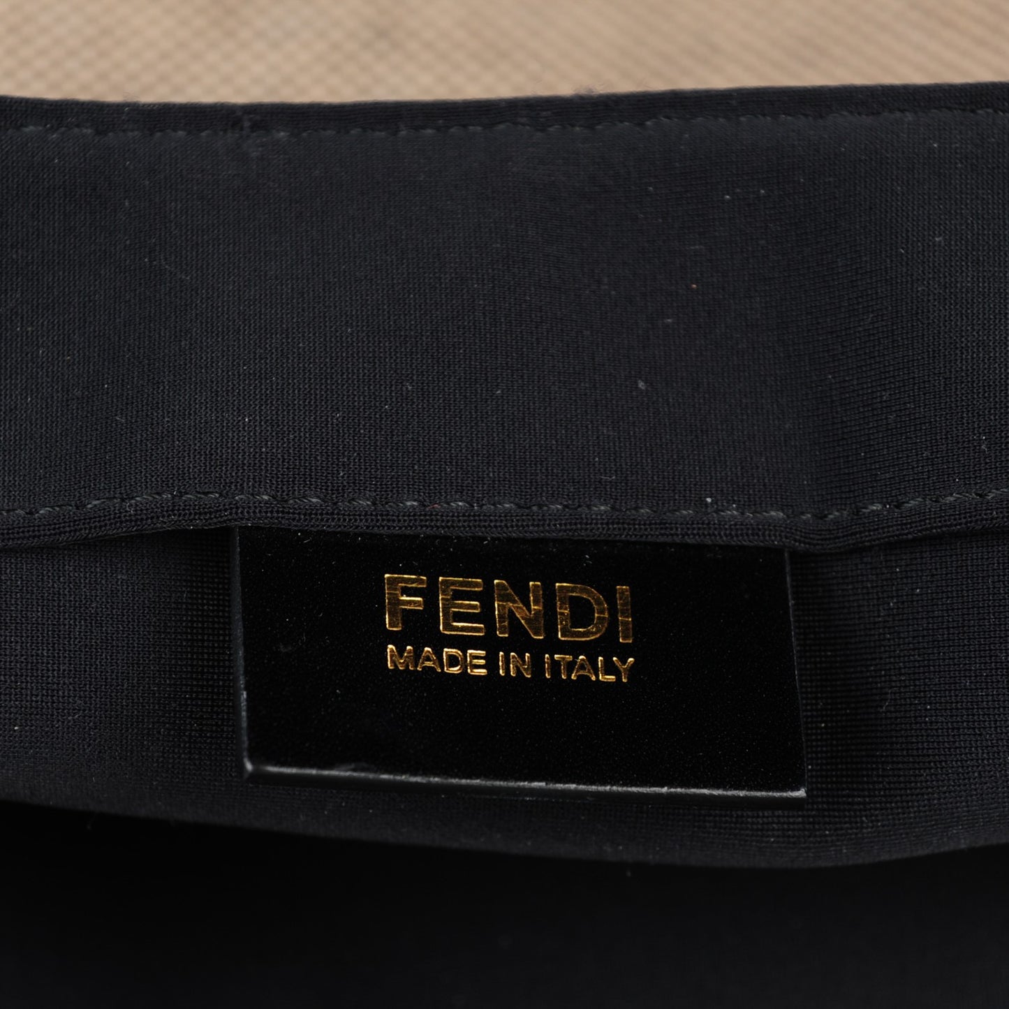 Canvas Perspex Simply Tote Black