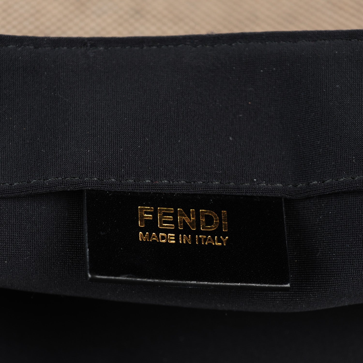 Fendi Canvas Perspex Simply Tote Black 8 of 10