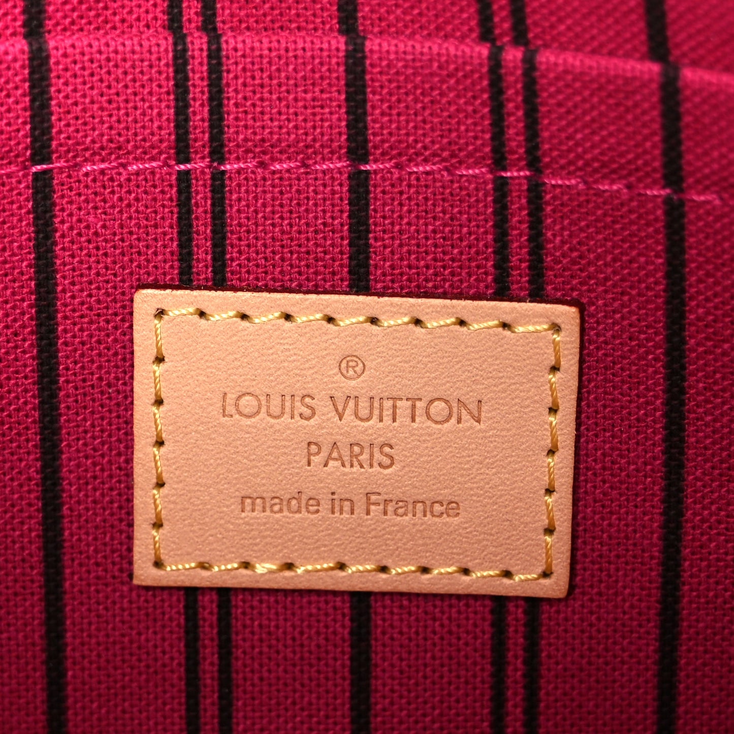 Monogram Neverfull MM GM Pochette Pivoine
