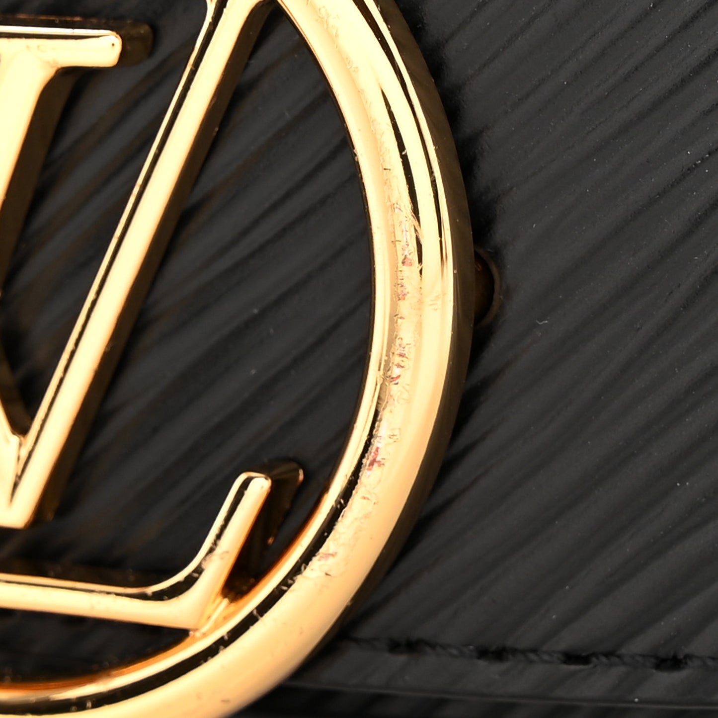 Monogram Epi 35mm LV Circle Reversible Belt 75 30 Black