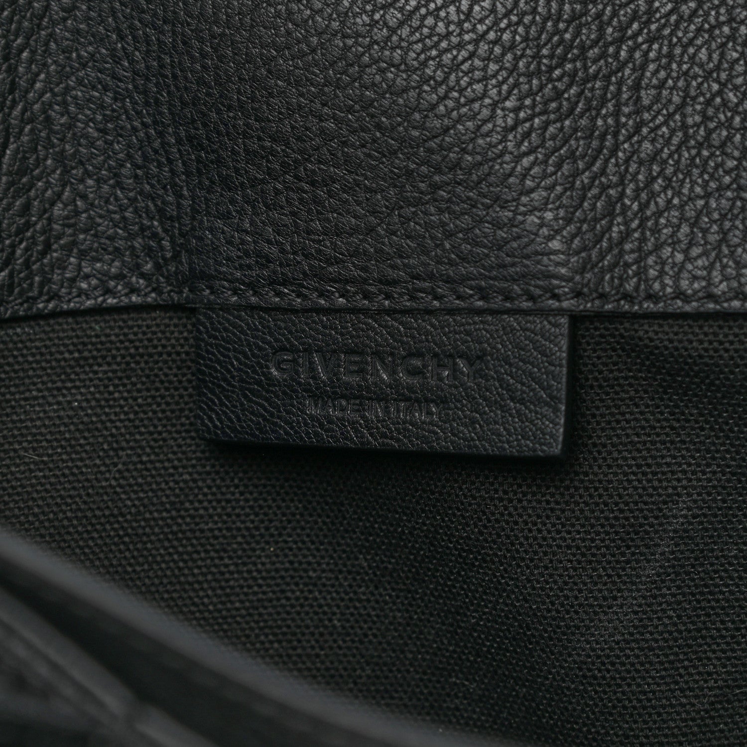 Givenchy Sugar Goatskin Medium Antigona Envelope Clutch Black 6 of 7