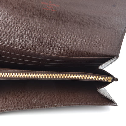 Louis Vuitton Damier Ebene Sarah Wallet 5 of 7
