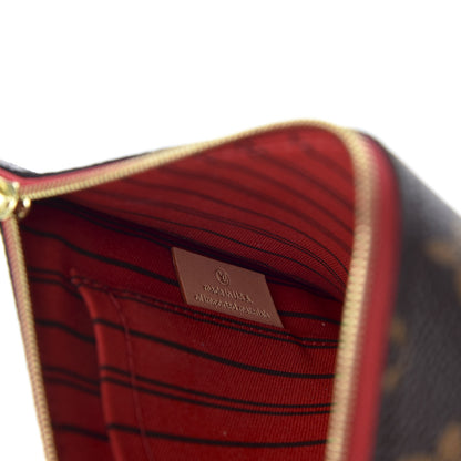 Louis Vuitton Monogram Neverfull MM GM Pochette Cherry 7 of 8