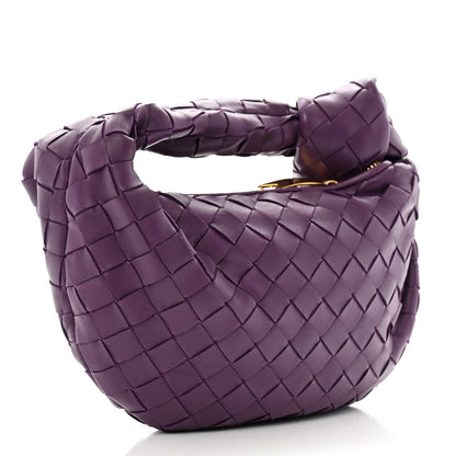 Bottega Veneta Nappa Intrecciato Mini Jodie Eggplant 2 of 9