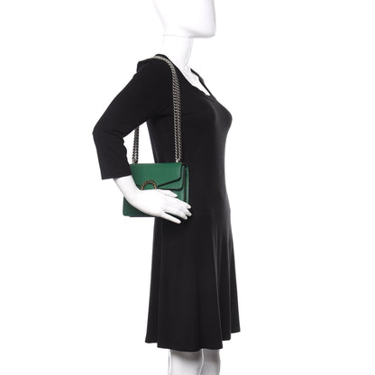 Gucci Calfskin Mini Dionysus Shoulder Bag Emerald 1 of 13
