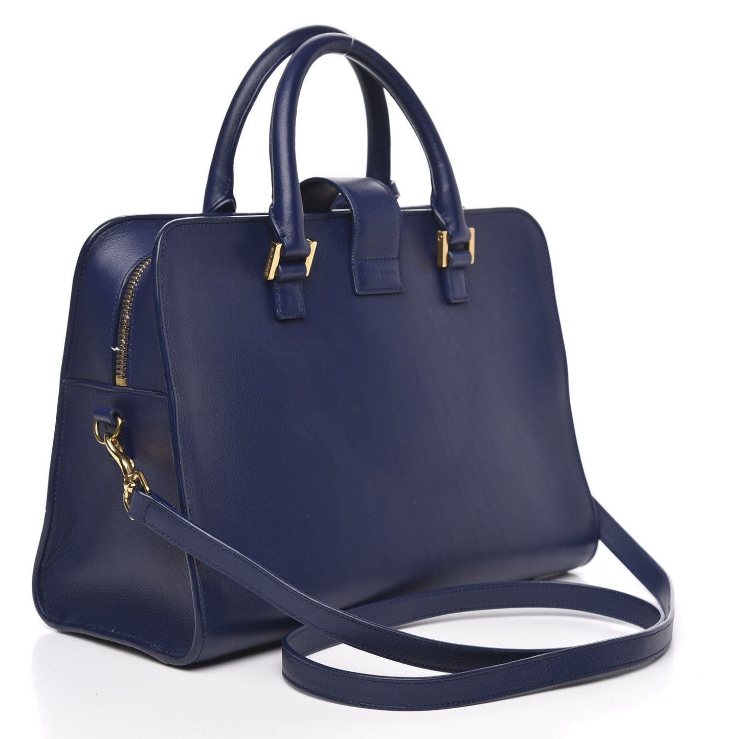 Smooth Calfskin Small Monogram Cabas Navy