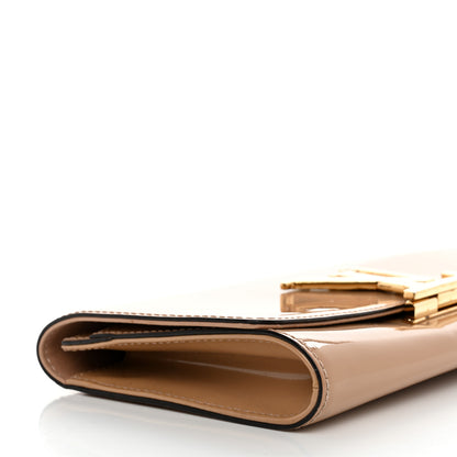 Louis Vuitton Patent Louise Clutch Nude 12 of 13