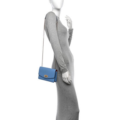 Mulberry Small Classic Grain Calfskin Small Darley Cornflower Blue 2 of 12