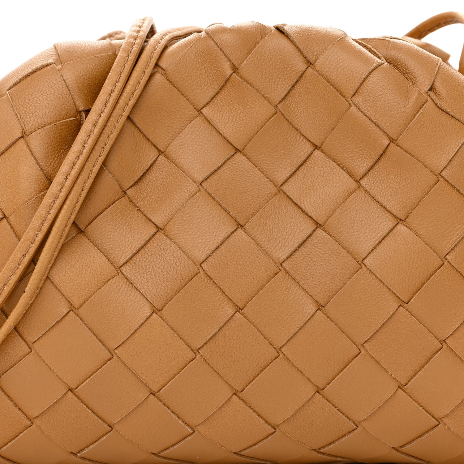Bottega Veneta Nappa Intrecciato The Mini Pouch Carmel 8 of 10
