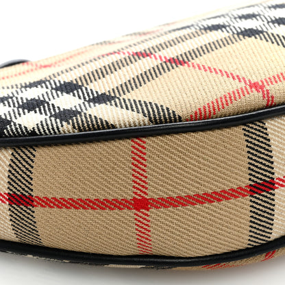 Burberry Vintage Check Calfskin Olympia Slim Pouch Archive Beige 7 of 8